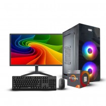 Ryzen 3 2200G Budget Gaming PC with 22 Inch Monitor
