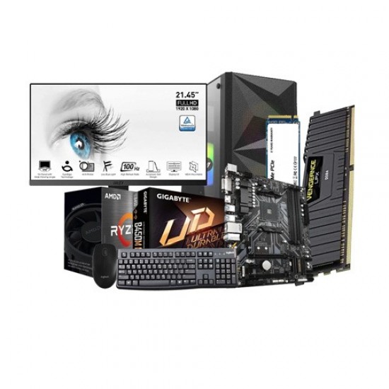 Budget PC With AMD Ryzen 5 5600G Processor
