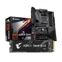 Gigabyte B550 AORUS ELITE Gaming AMD Motherboard and GIGABYTE Aorus 1TB PCIe Gen4 M.2 SSD Combo
