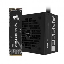 Gigabyte P650G 650W 80 PLUS Gold Certified ATX Power Supply and GIGABYTE Aorus 1TB PCIe Gen4 M.2 SSD Combo