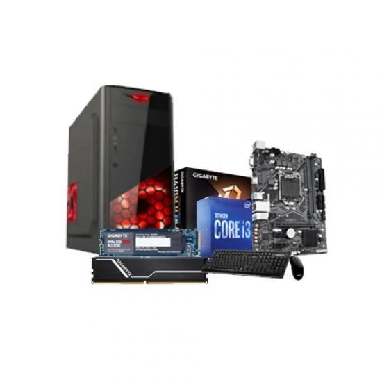 Budget Build Intel 10th Gen Core I3 10100 Combo Pc Price In Bd 4083