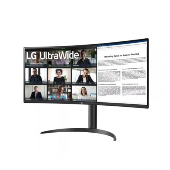 LG 34WR55QC-B 34 INCH WQHD UltraWide 100Hz Curved Monitor
