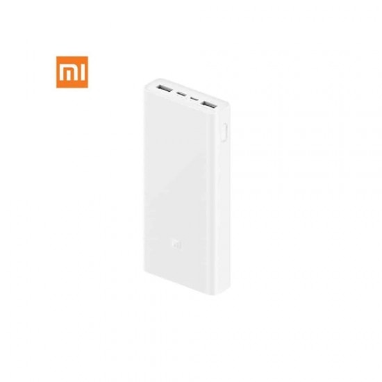 Xiaomi Mi 20000mAh Power Bank V3 USB-C with QC 3 18W - White